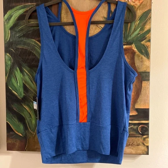 NWT Nike dri-fit Florida Gators GATOR NATION Racerback Blue TANK Top LOOSE FIT M - Picture 8 of 8